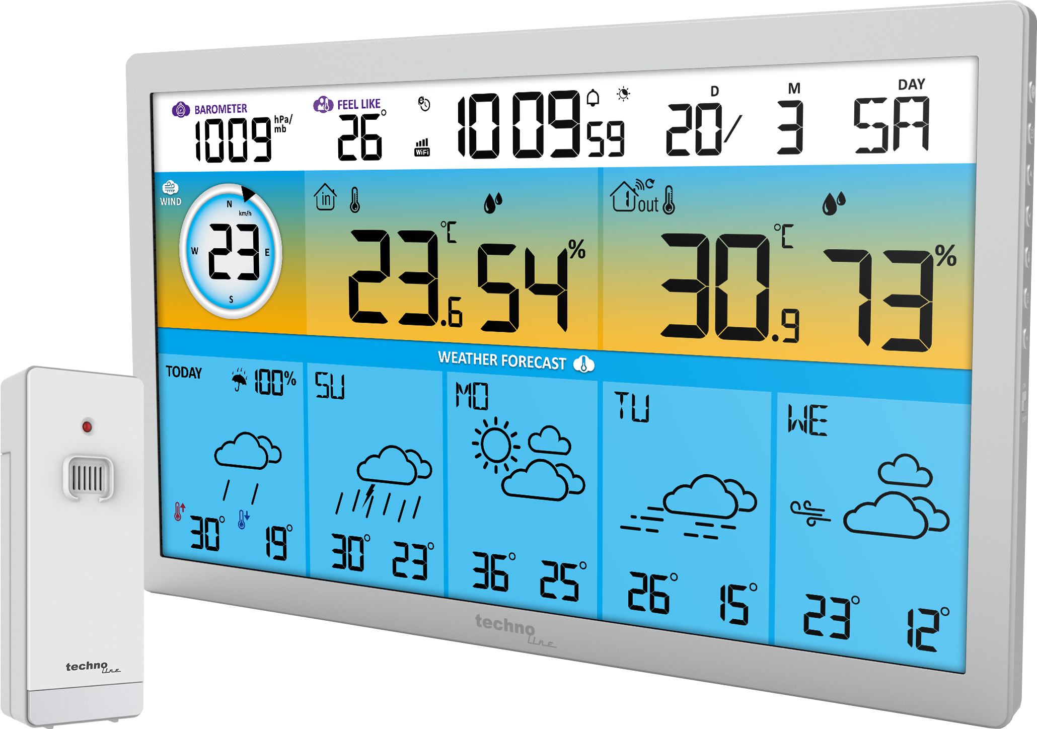 WD 2500 technoline Wetterstation