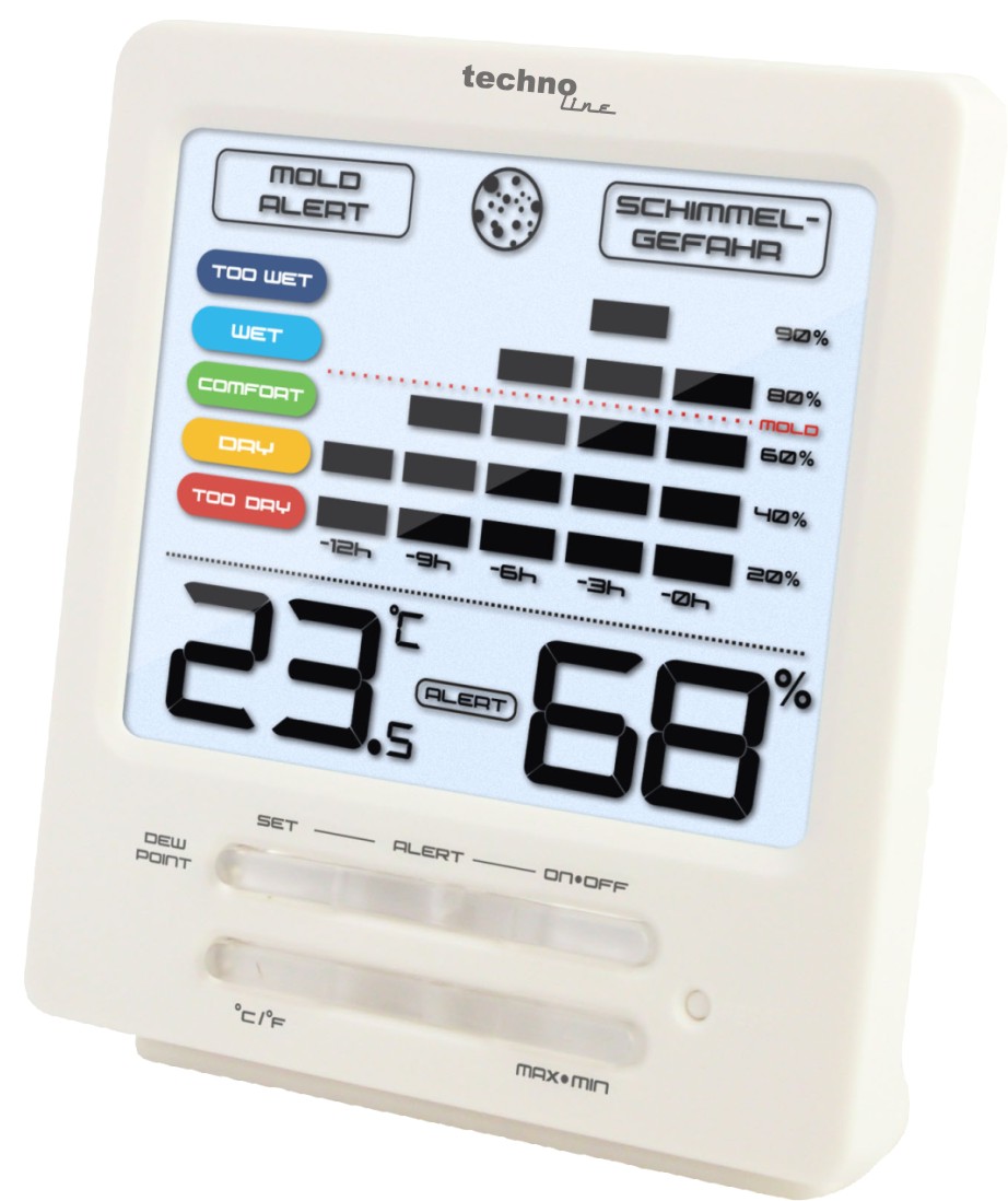 WS 9420 technoline Thermo-Hygrometer