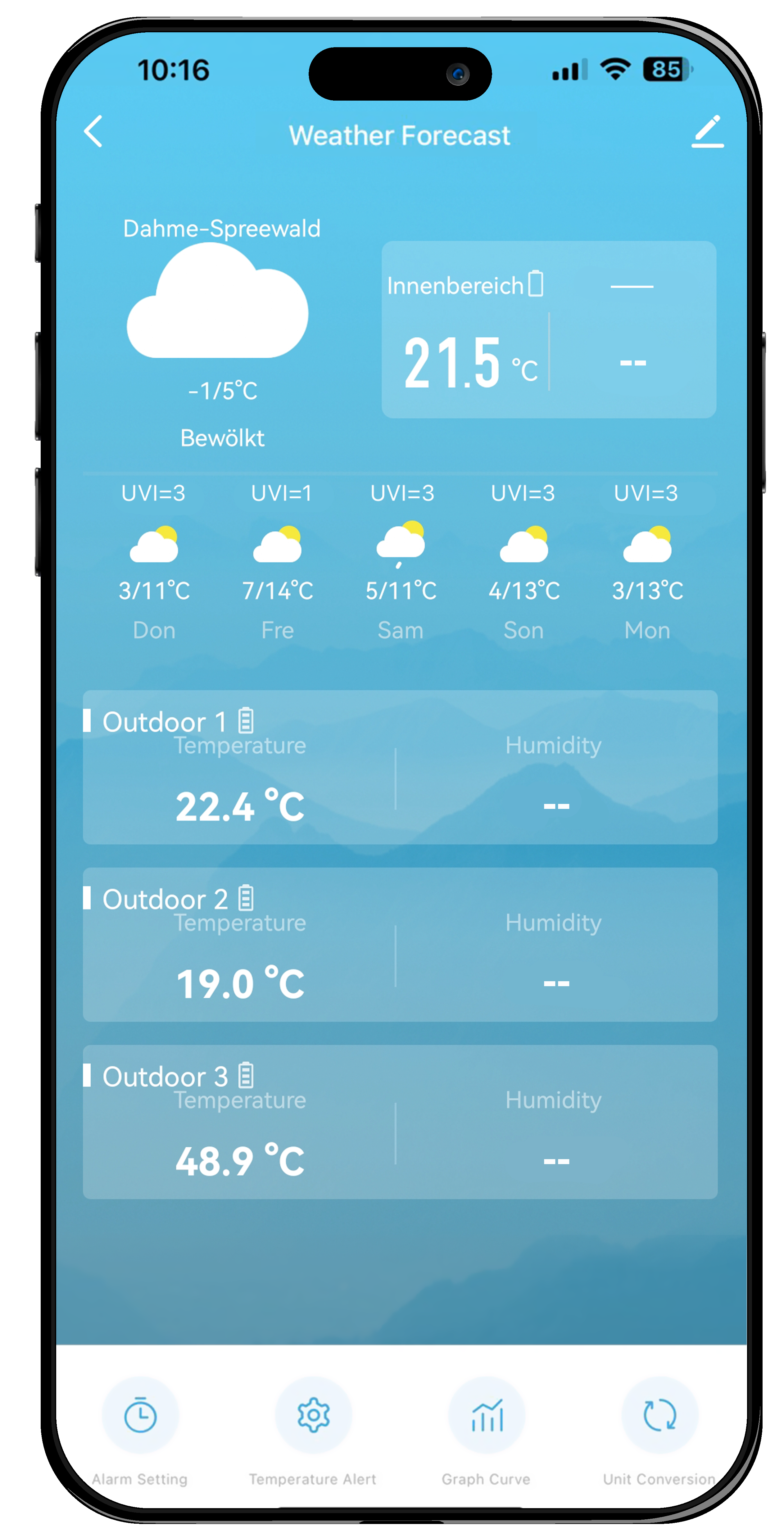 WD 3035 technoline Wetterstation