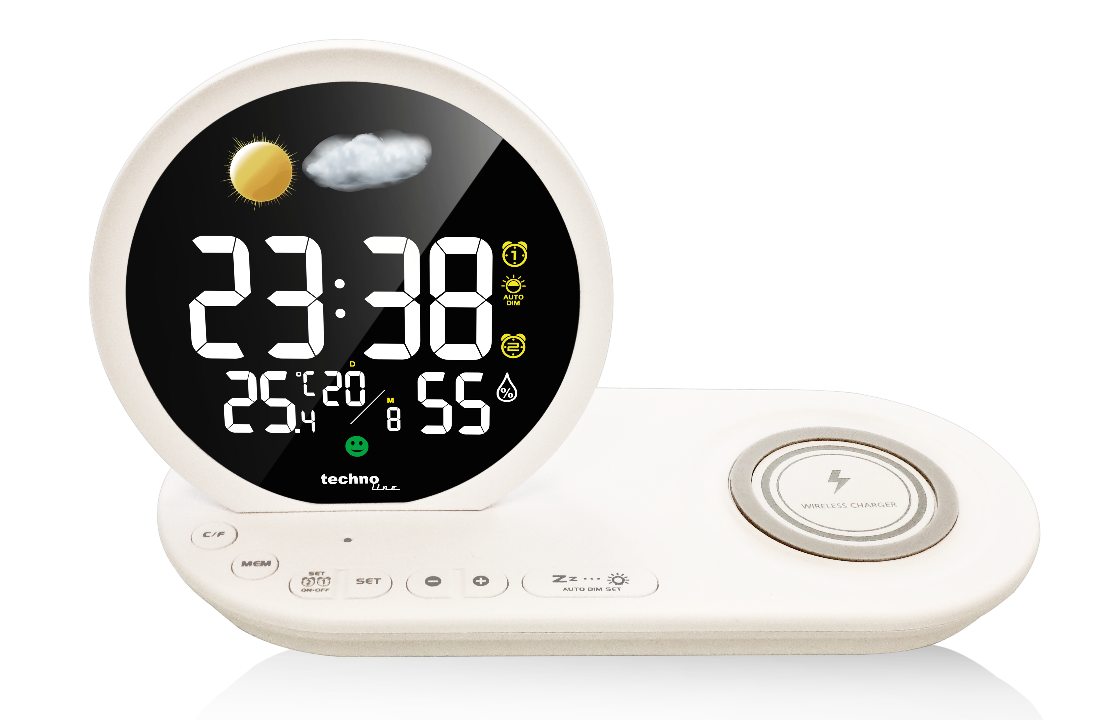 WT 427 technoline Quarzwecker