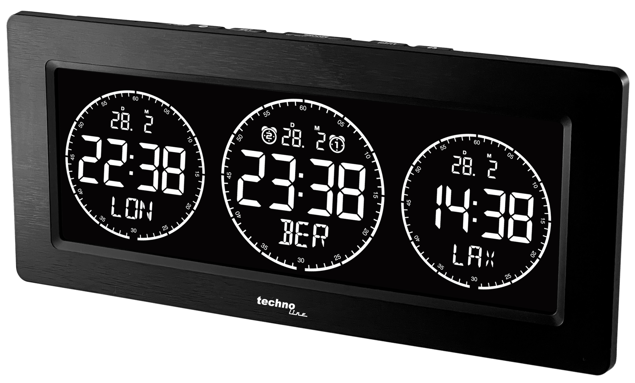 WT 458 technoline Quarzwecker