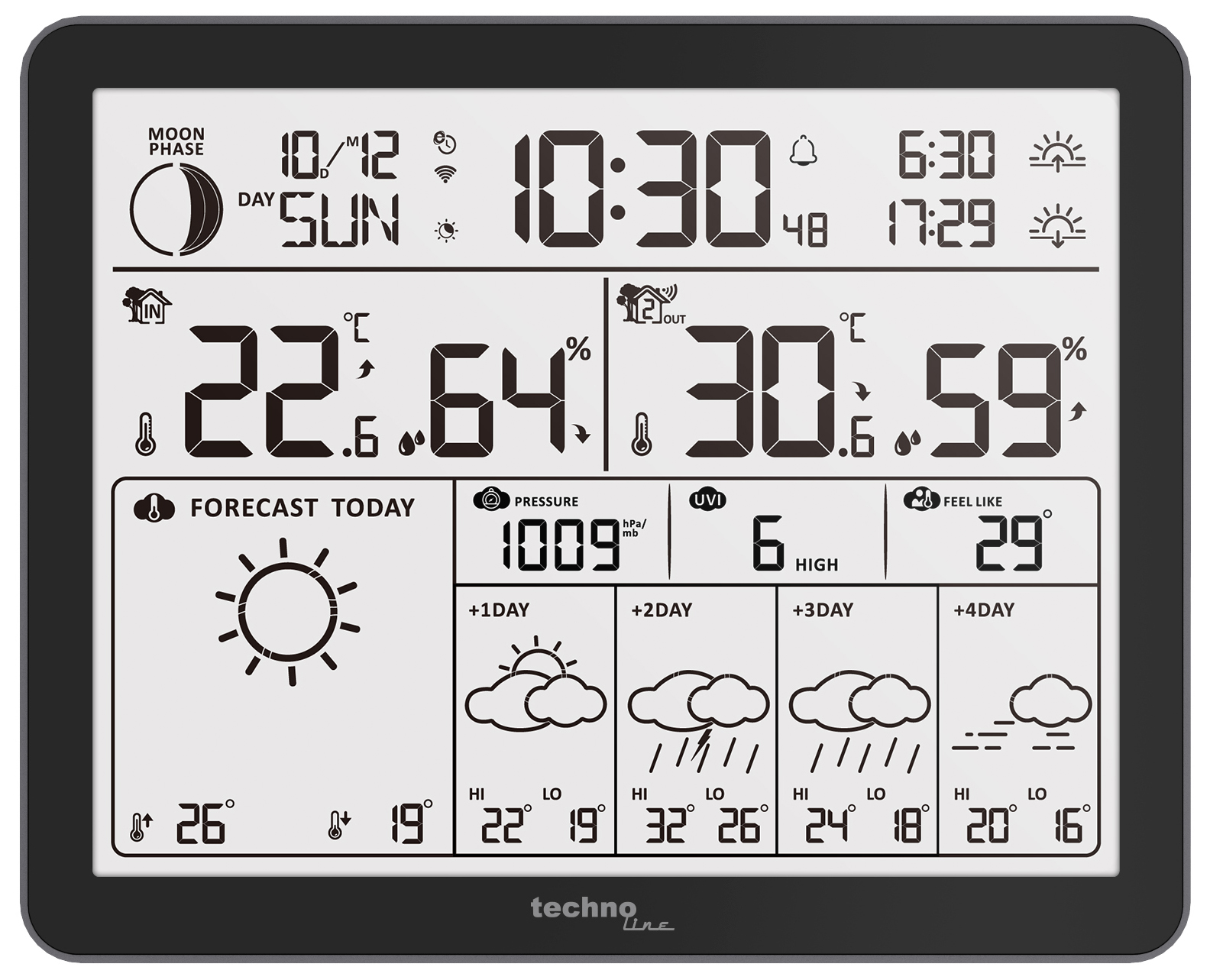 WD 3000 technoline Wetterstation