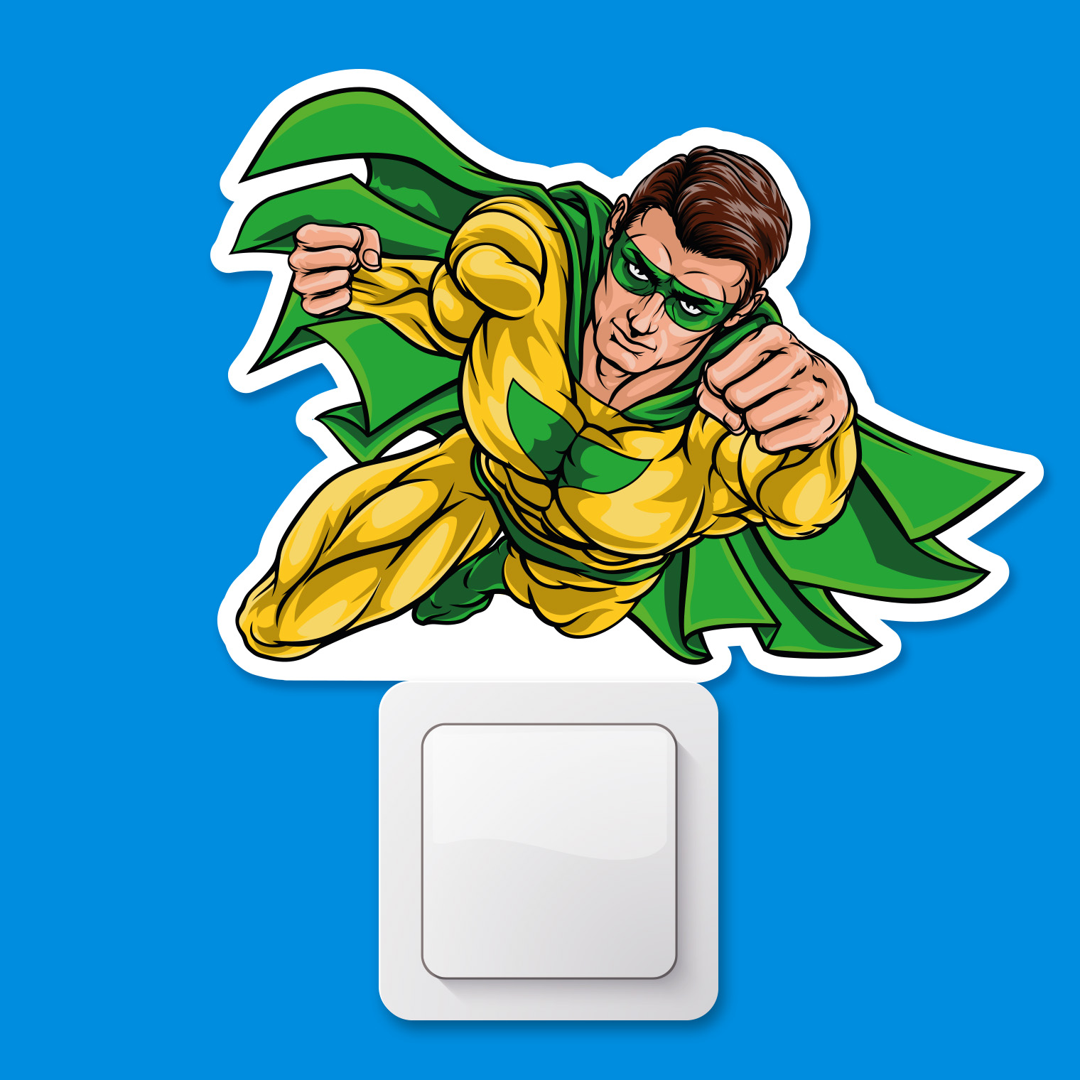 Motiv-Einschlaflicht "Superheld"