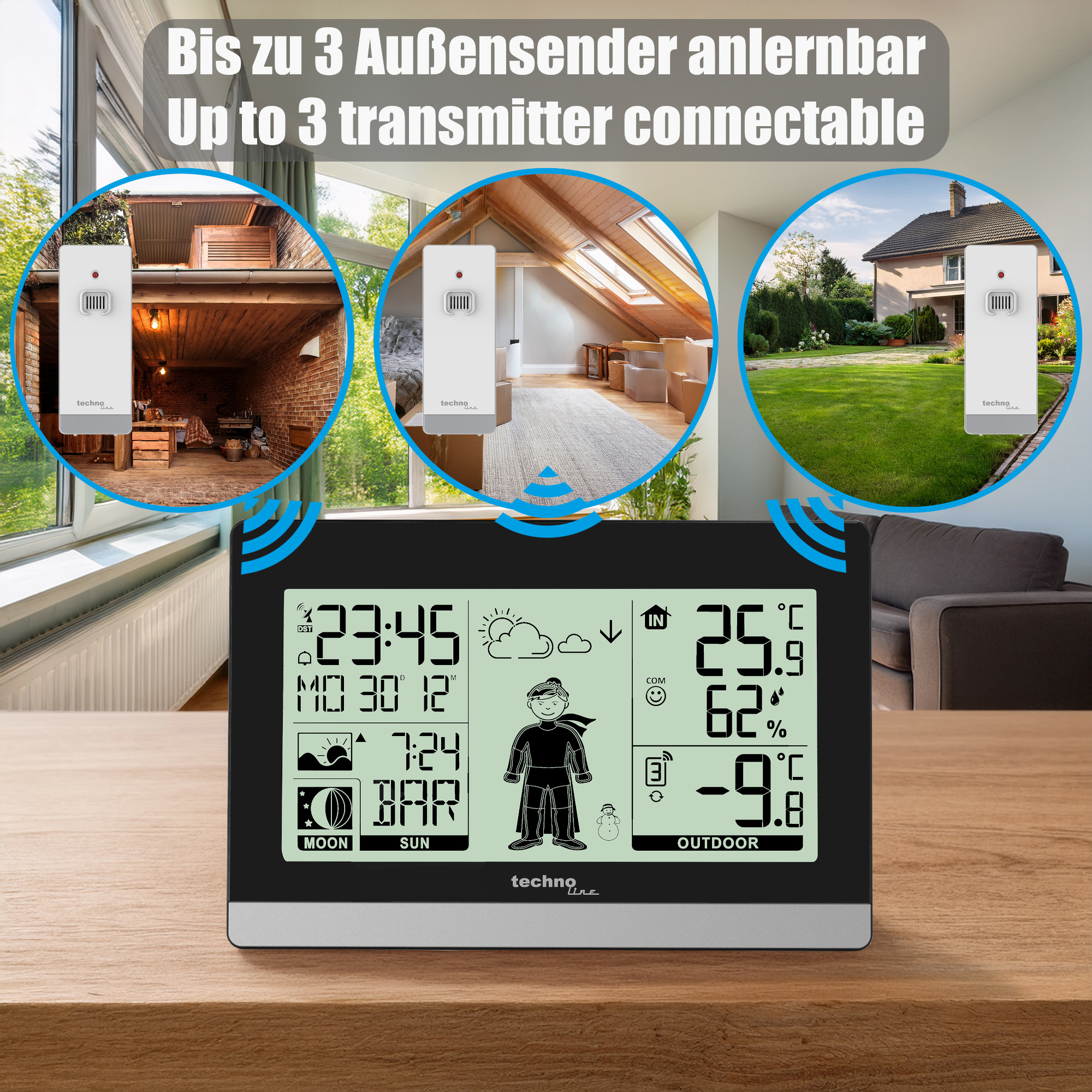 WS 9612 technoline Wetterstation