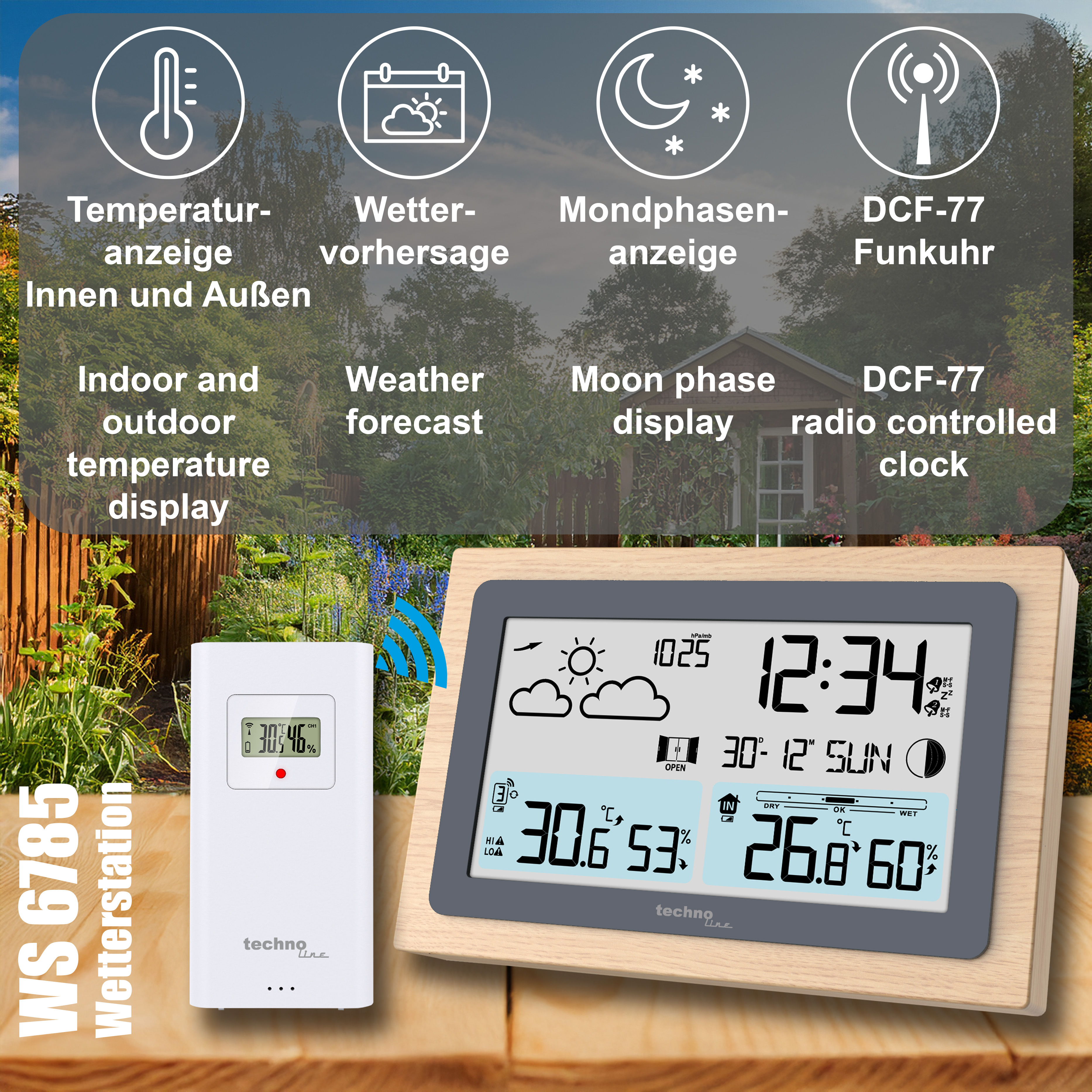 WS 6785 technoline Wetterstation