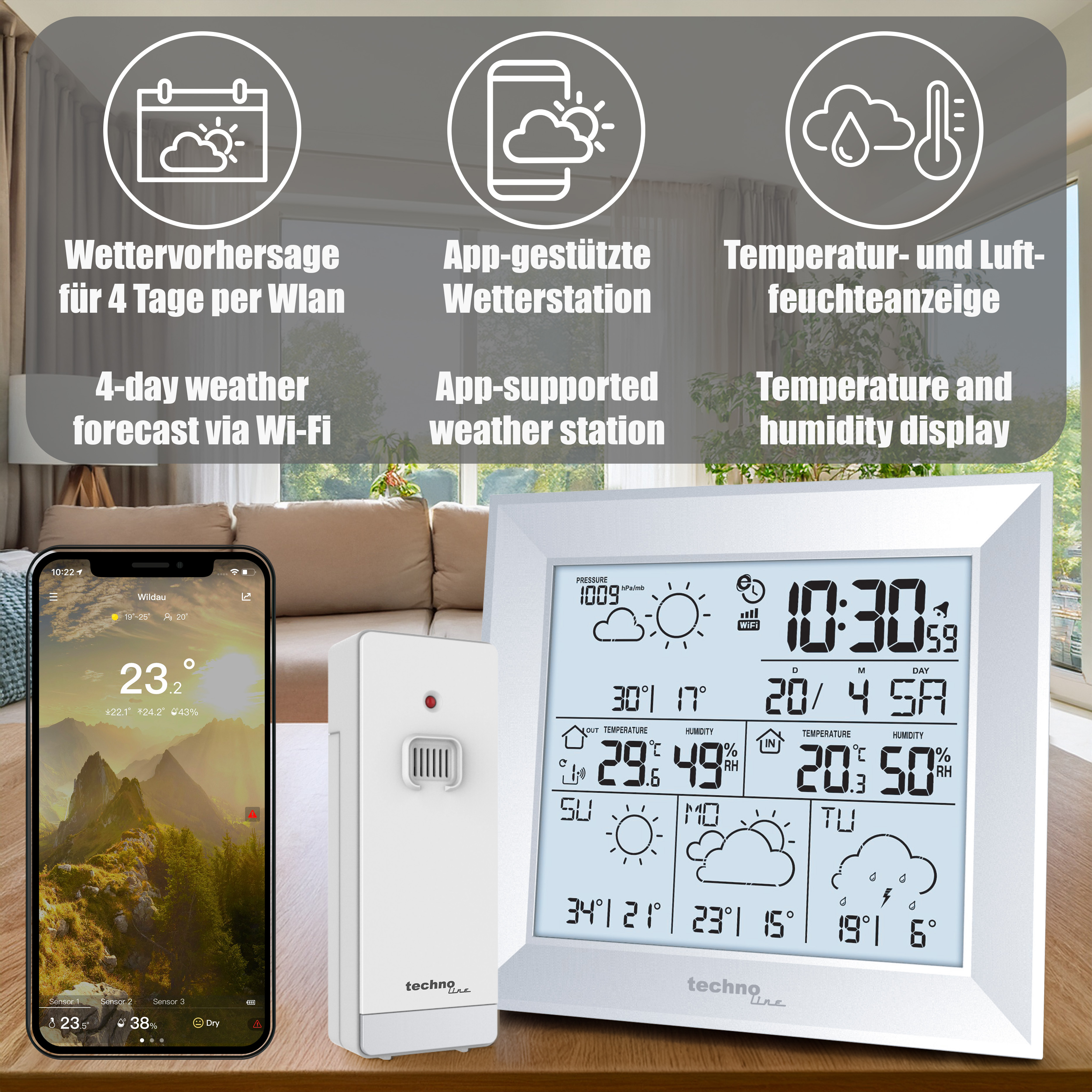 WD 2000  technoline Wetterstation