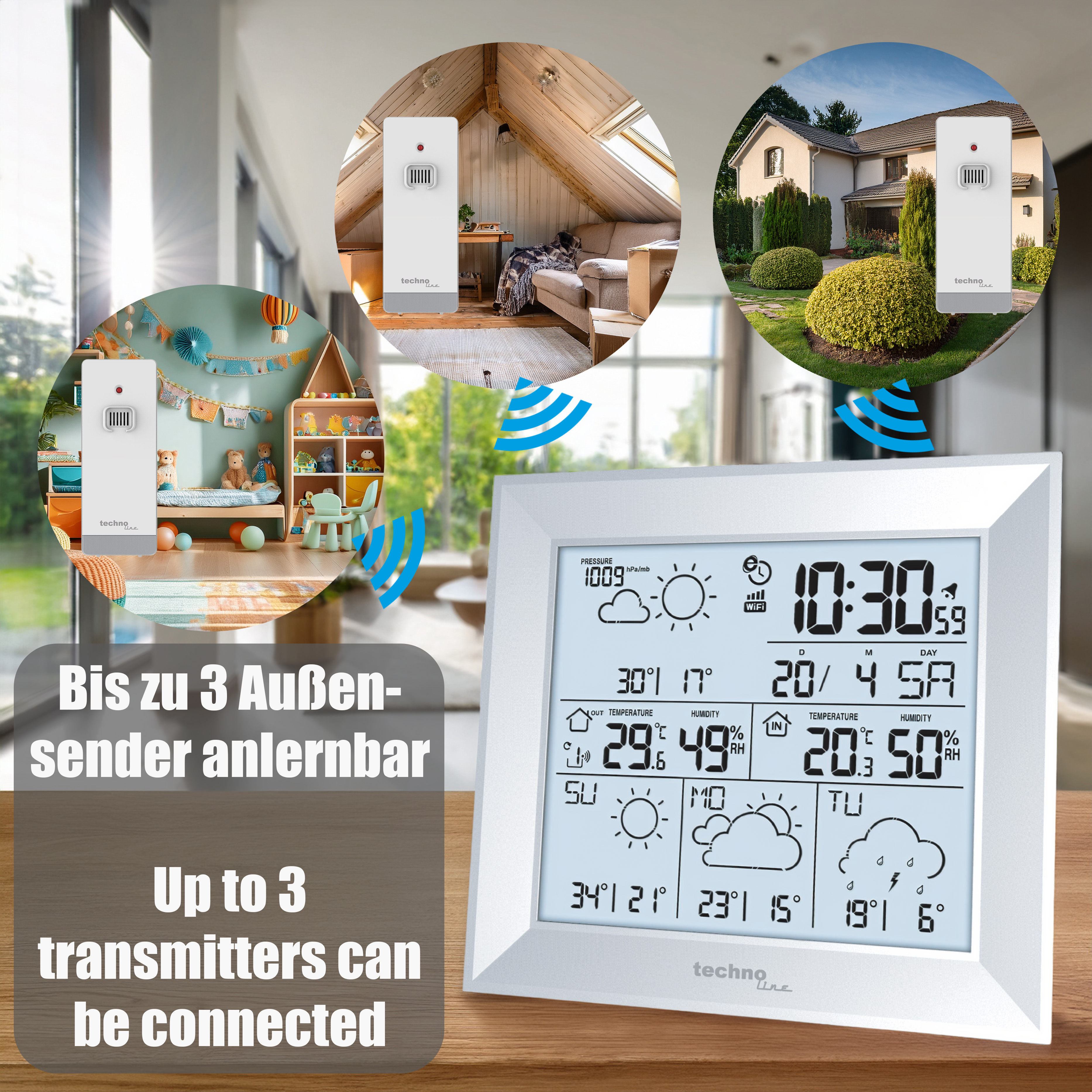 WD 2000  technoline Wetterstation