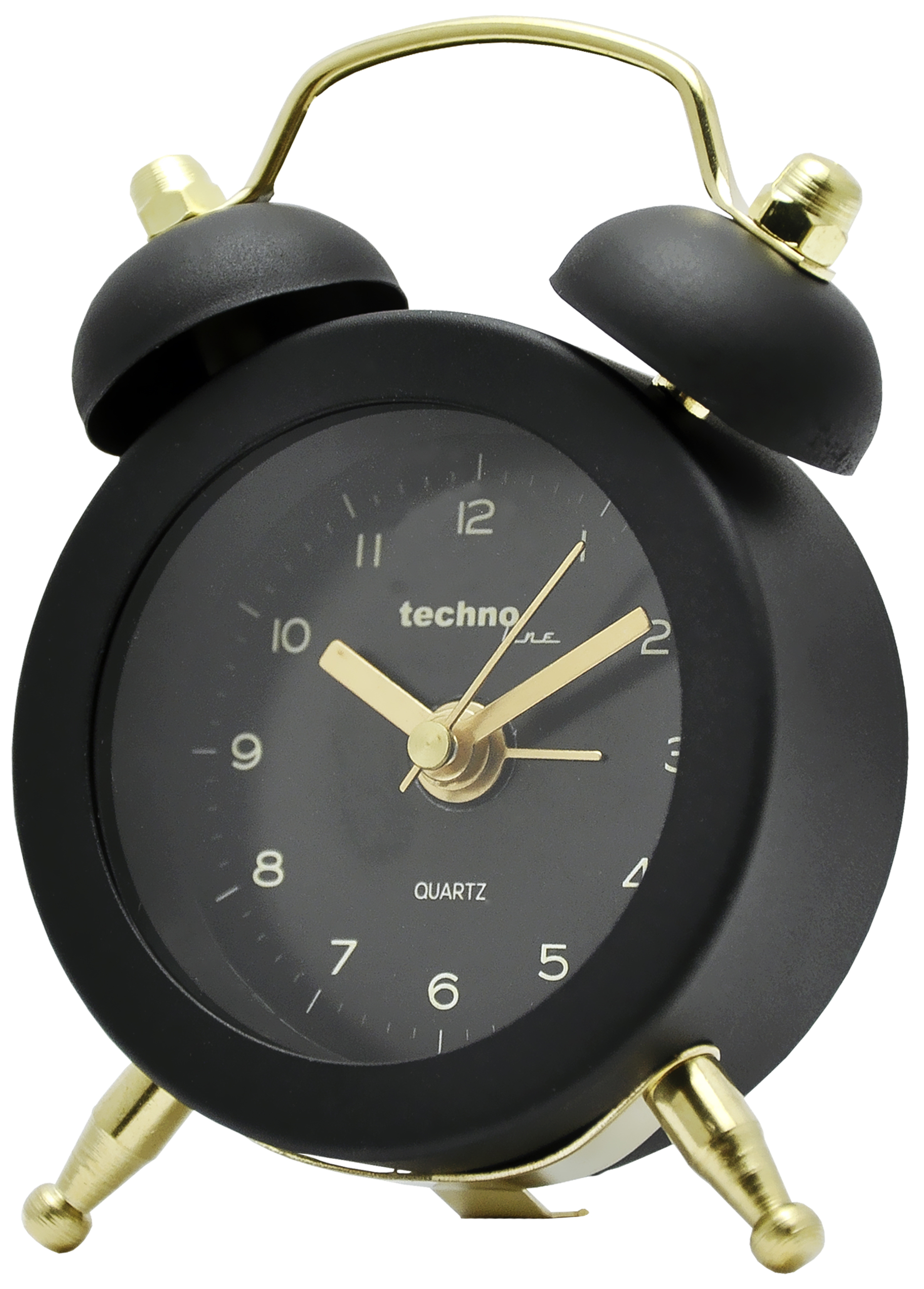 technoline Quarzwecker Modell GS, schwarz