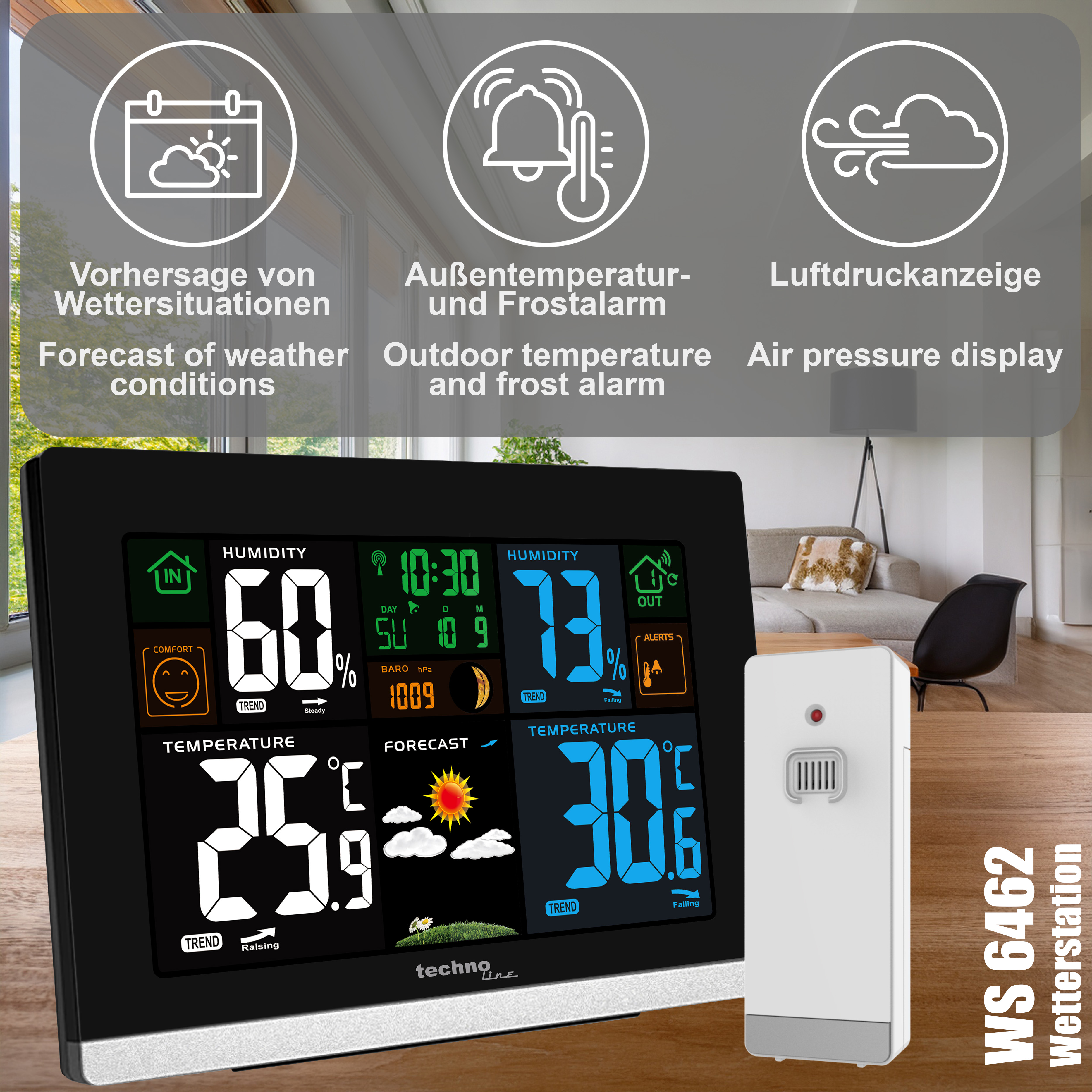 WS 6462 technoline Wetterstation