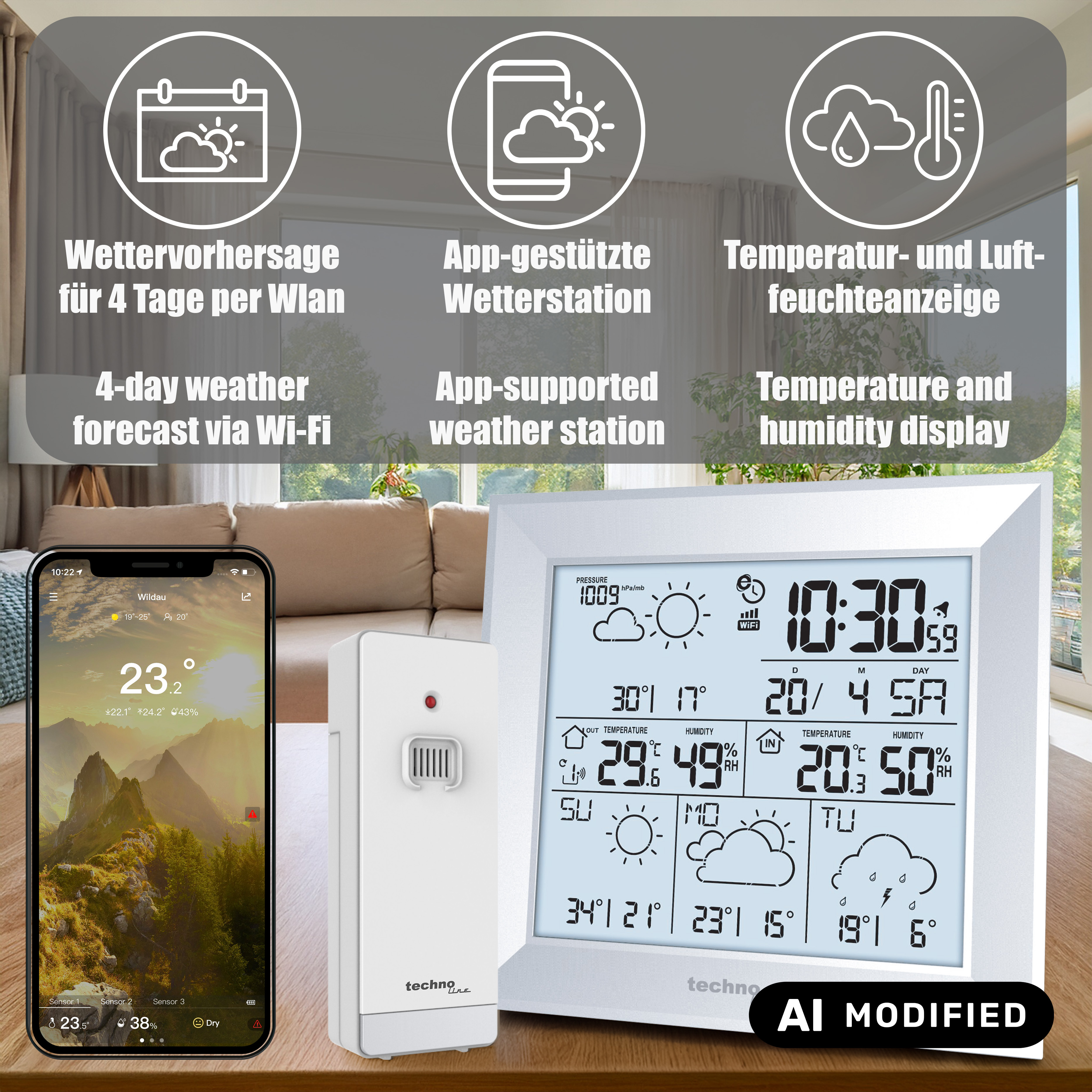 WD 2000  technoline Wetterstation