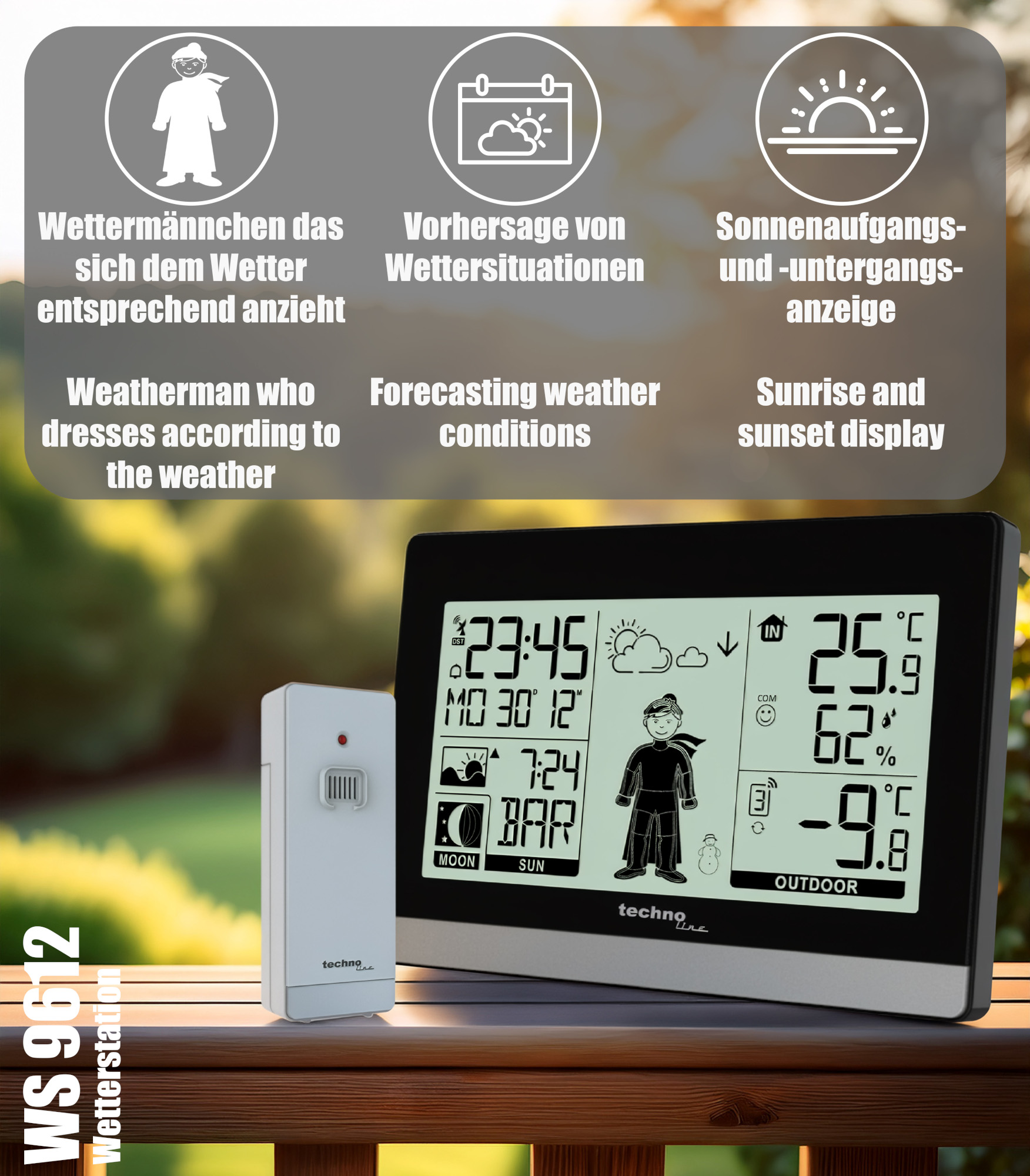 WS 9612 technoline Wetterstation