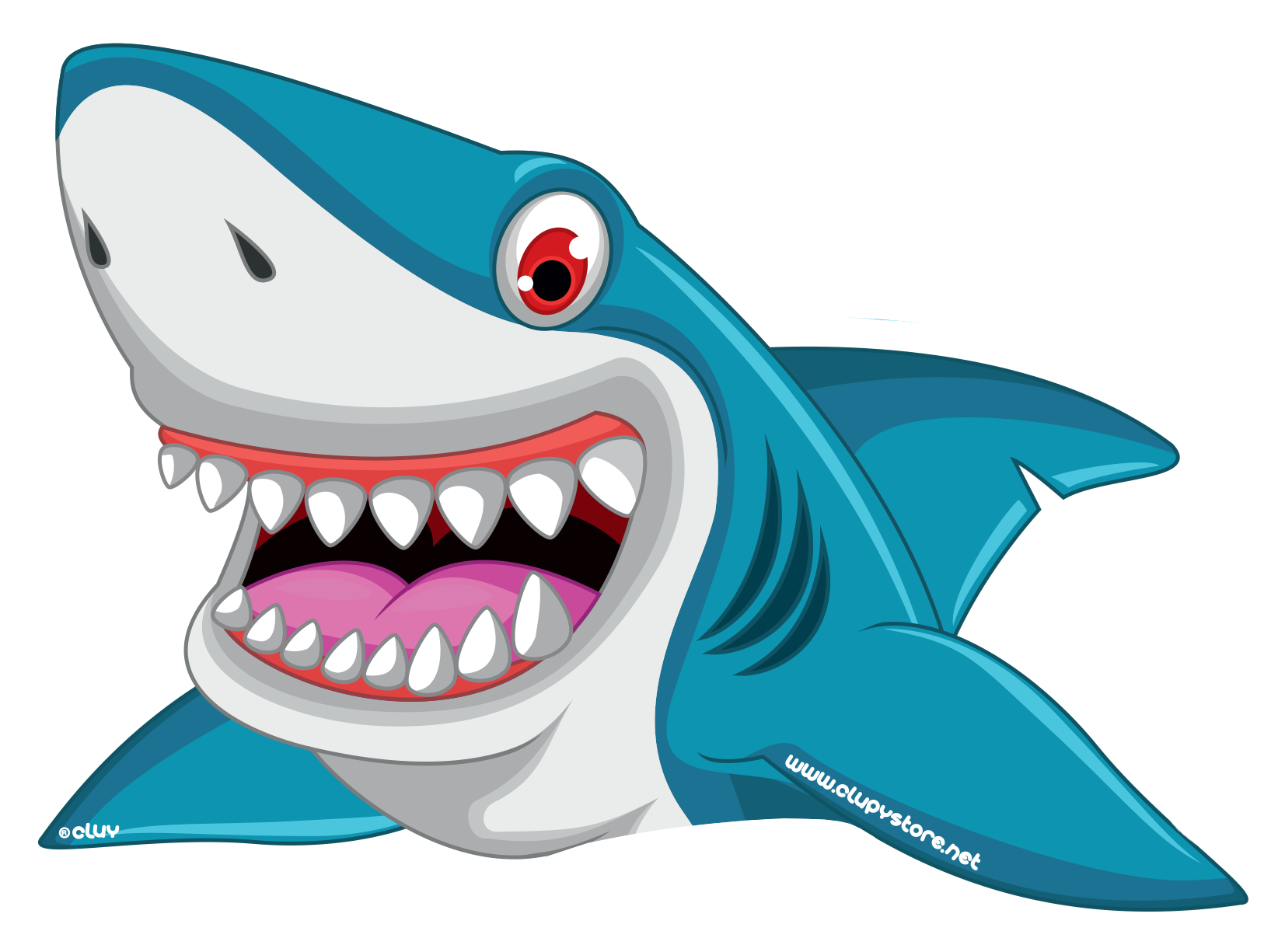 Motiv-Einschlaflicht "Hai"