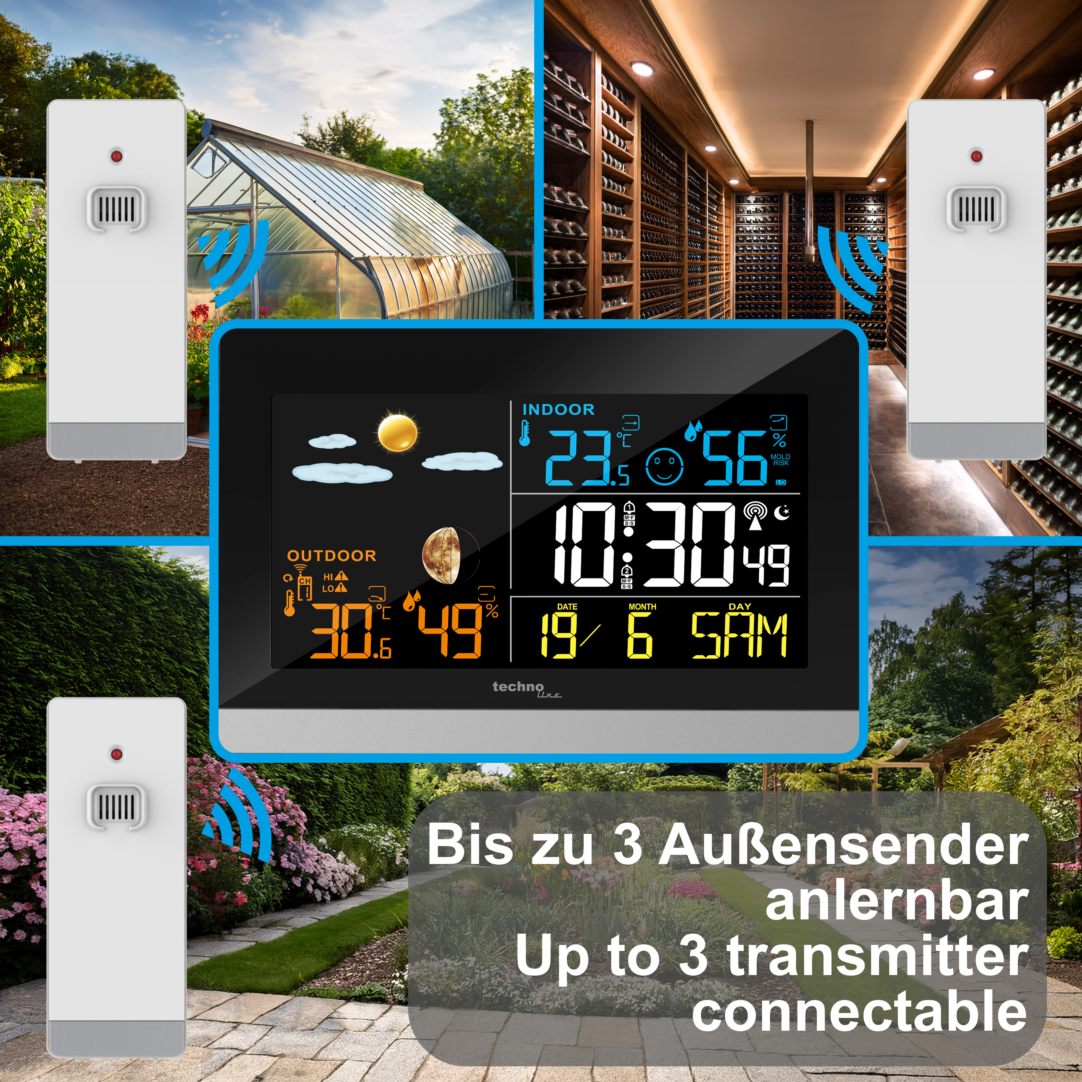 WS 6455 technoline Wetterstation