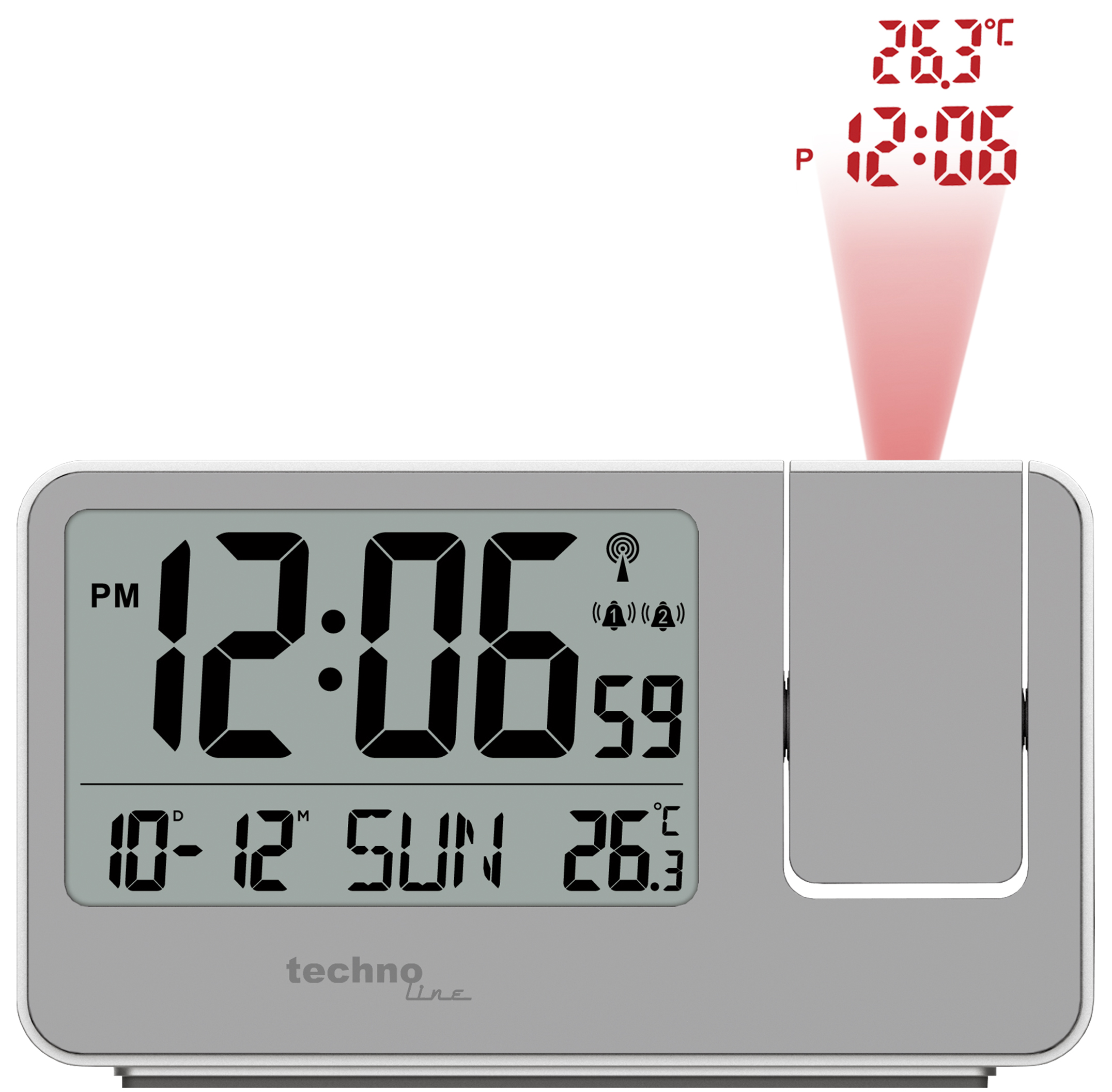 WT 534 technoline Projektionswecker