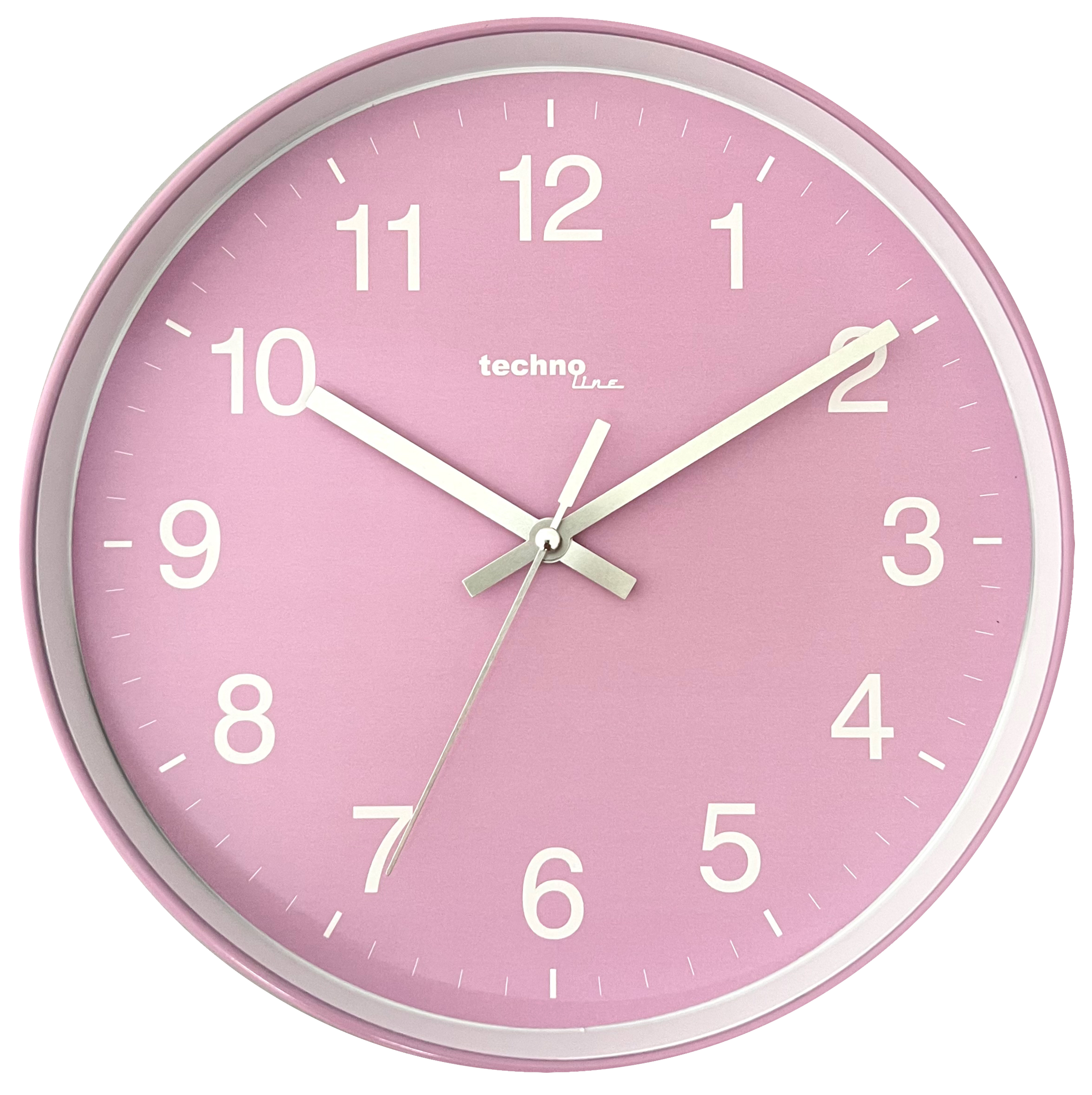 WT 7530  technoline Quarz-Wanduhr, Ø=25cm